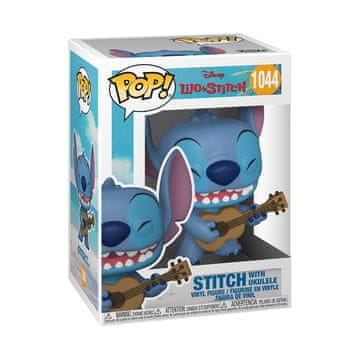 Northix Funko Pop Vinilna figura Lilo Stitch Stitch With Ukelele
