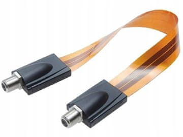 Opticum Ultra tanek SAT DVB-T okenski adapter, raven 17 cm
