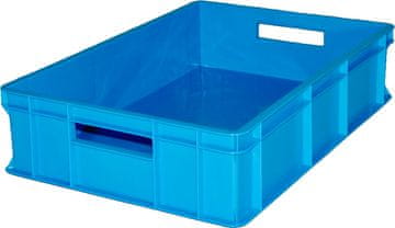 PLASTIČNA POSODA 600x400x140 MODRA