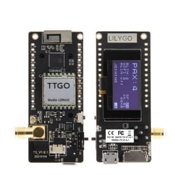 LILYGO LoRA32 433MHz OLED WIFI BLUETOOTH