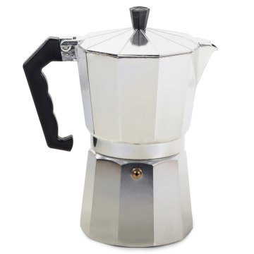 GR Aparat za kavo za 9 skodelic kave, 450 ml, aluminij