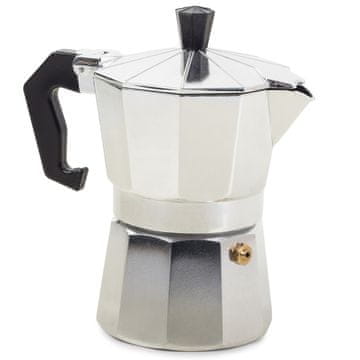 GR Aparat za kavo za 3 skodelice kave, 150 ml, aluminij