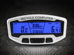 GR Vodoodporen LCD kolesarski računalnik z 28 funkcijami za kolo