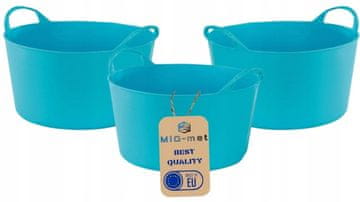 MET FLEXI VEDRO POSODA 14L MODRA