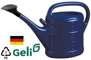 ANGELI Zalivalka z nastavkom za škropljenje + cedilo, 10 l modra - za vse letne čase