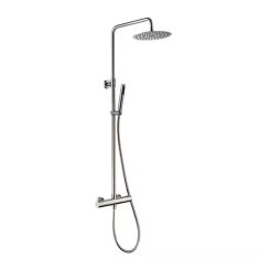 Termostatski tuš steber 80-120 cm z 25 cm dežno prho, Falcade krom