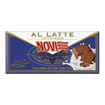 NOVI Al Latte italijanska mlečna čokolada 100 g