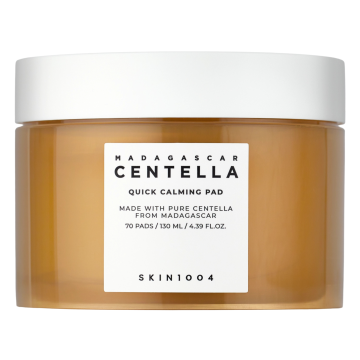 Skin1004 - Pomirjujoča blazinica z madagaskarsko centello - blazinice z izvlečkom centele asiatica - 70 kosov.