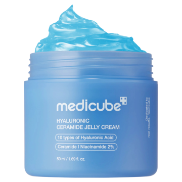 Medicube - vlažilna krema v želeju s hialuronsko ceramidno kislino - 50 ml
