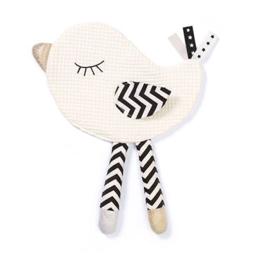 BabyOno Kontrastna šumeča igrača LITTLE BIRDIE Blink & Smile,