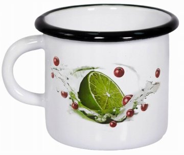 Skodelica iz apnenega emajla 0,4 l