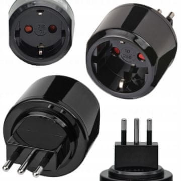 Brennenstuhl Potovalni adapter DE/Italia