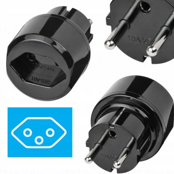 Brennenstuhl Potovalni adapter za Švico z ozemljitvijo