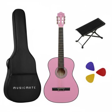 MusicMate Klasična kitara MM-G17 ClassicPink