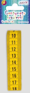Aliga dvostranski merilni trak, dolžina 150 cm, širina 2 cm CK-8695