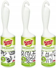 3M 3M Scotch Brite Designs čistilni valj 3,8 m 25 listov