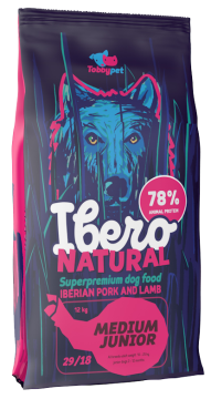 BE Natural Dog Medium Junior 12 kg