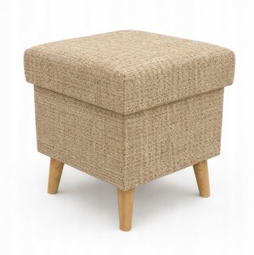 SP Knypek tabure s shrambo, dnevna soba, 36x36x41, medena, 36BM