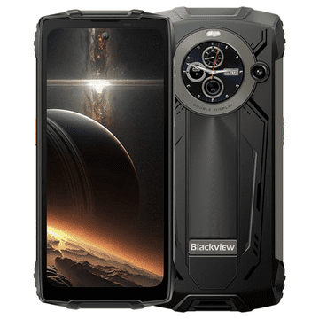 Blackview BV8200, 12+24/256 GB, 8800 mAh, črn