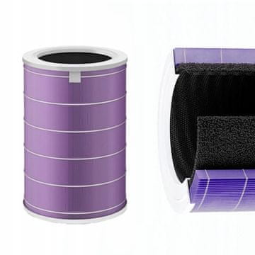 FILTER Z RFID ČIPOM HEPA H13 ZA ČISTILEC ZRAKA XIAOMI MI 2 2C 2H 3 3H 3C PRO /2