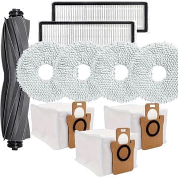 Komplet krtač, filtrov, vrečk in krp za Dreame L10 L10s Ultra Prime Plus