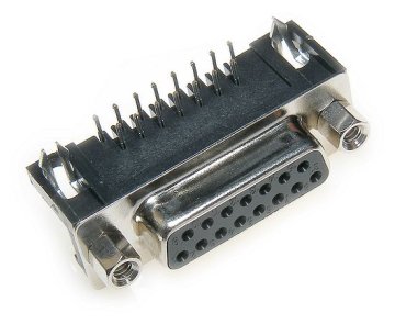 DS1037-15FNAKT74-0CC CONNFLY D-Sub konektor