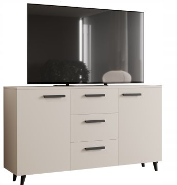 Komoda KASZMIR Velika prostorna omara MALMO 150 cm skandinavski stil