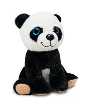 SEDEJOČA PANDA PLIZKASTA IGRALCA MEDVEDEK 20 cm