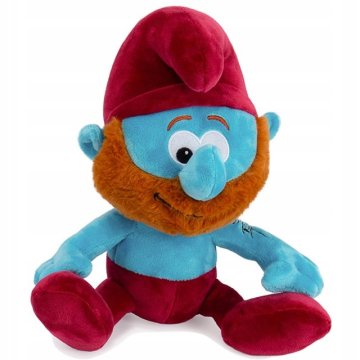 PMS Smrkec sedeča plišasta maskota Smrkci 25 cm