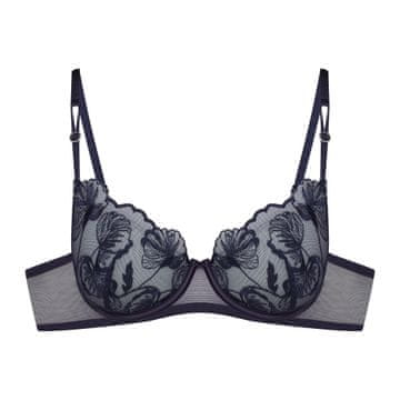 Esotiq Push-up modrček Ophelia - temno moder, 65D