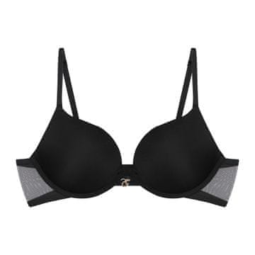 Esotiq Super push-up modrček Nuts | črn 70D