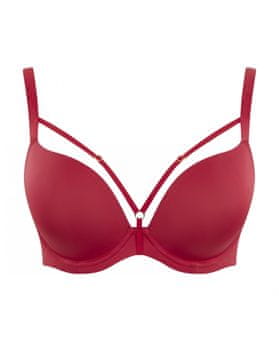 Oblazinjen modrček Faith Amour Panache | rdeč 30DD / 65E