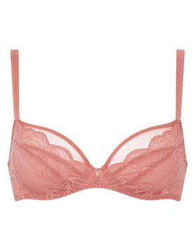 Mehki modrček Chantelle Midnight Flowers | Roza 80E