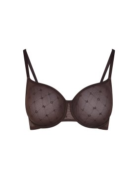 DKNY modrček brez naramnic | rjav 70D
