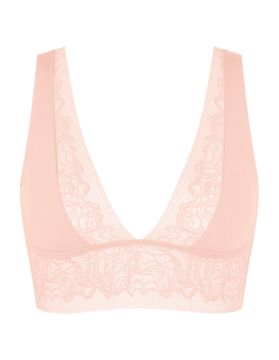 Modrček Shadow Top Bralette Sloggi | Svetlo roza S