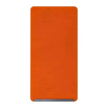 KJB Upogljivo silikonsko stojalo za telefon, 20 × 10 cm, oranžno