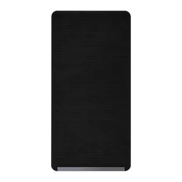 KJB Upogljivo silikonsko stojalo za telefon, 20 × 10 cm, črno