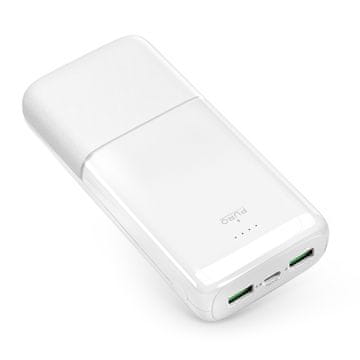 Puro Prenosna baterija 20000mAh USB-A USB-C PD AFC 22.5W - bela