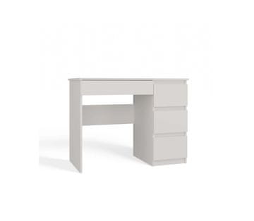 Topeshop MIJAS PRENOSNA MIZA DESNA MAT BELA 4 PREDALI