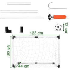 BOO MINI otroški nogometni gol 123x84x44 cm