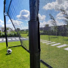 BOO Nogometni gol 300 x 200 cm GALMA črn
