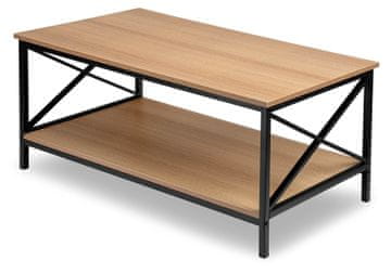 IN Klubska mizica HERNING MODERN OAK