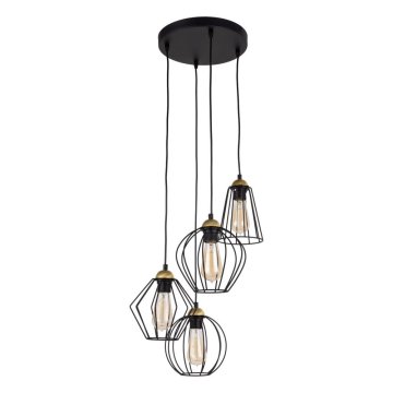 TK Lighting Viseča svetilka GALAXY BRASS 2713