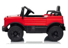AUTONA LEAN CARS Mercedes Unimog HM7588 Akumulatorski avto, 6V 4Ah, rdeč