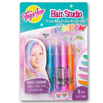 slomart STNUX Kreda za lase Rainbow (5 barv)