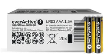 slomart Baterije everActive AAA (LR03) 40 kosov