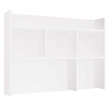 Topeshop Podaljšek za pisalno mizo 100 cm BEL Knjižna polica za dokumente