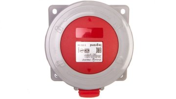 LEGRAND Vtičnica 5P 16A 400V rdeča IP67 P17 TEMPRA PRO 555389