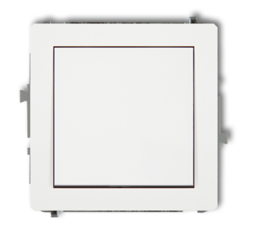 DECO enopolno stikalo belo DWP-1
