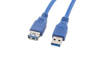 Lanberg USB 3.0 SuperSpeed podaljševalni kabel moder 1,8 m CA-US3E-10CC-0018-B